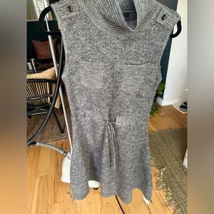 Rachel Zoe sleeveless cowl neck wool dress